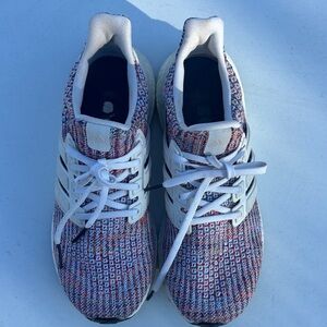 Adidas Colorful Knit Running Shoes